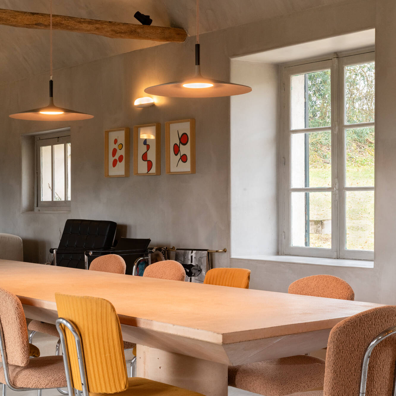 Photographie d'architecture d'une maison d’architecture contemporaine dans le Vexin